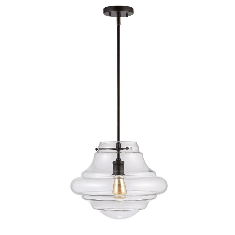 Oslen 15" Pendant - PND4115 - Oil Rub Bronze - Safavieh