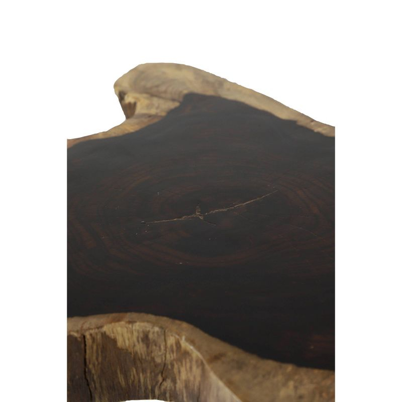 Contemporary Rosewood Accent Table with Splayed Legs - Olivia & May