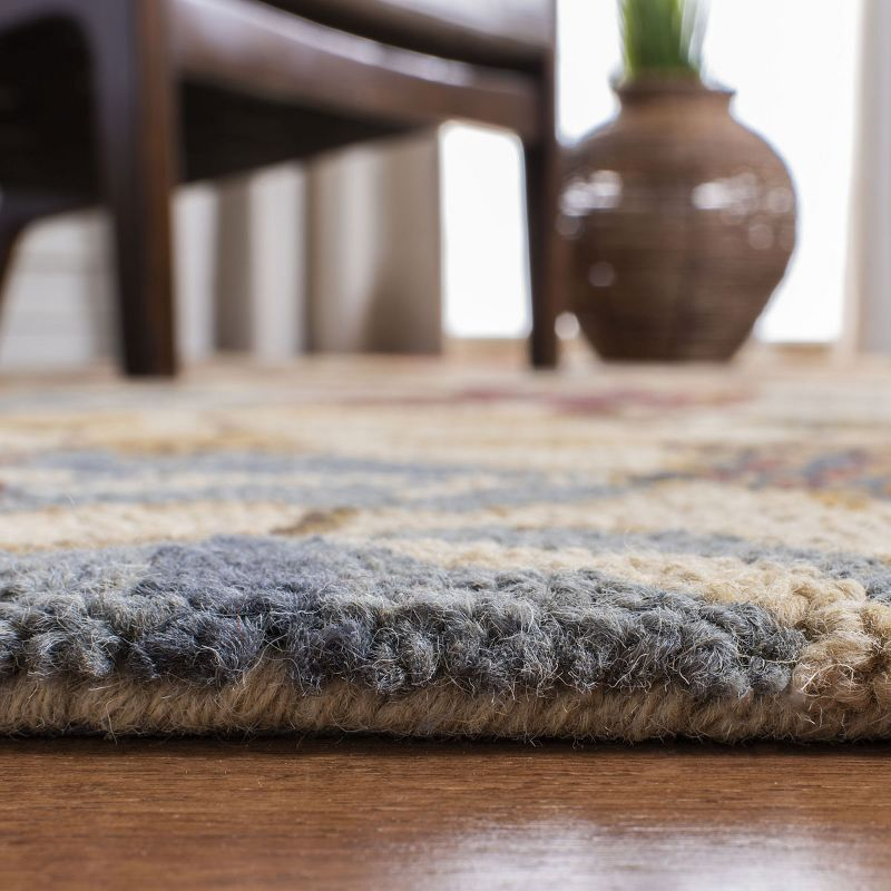 Jardin JAR952 Hand Tufted Area Rug - Beige/Multi - 3'x5' - Safavieh.