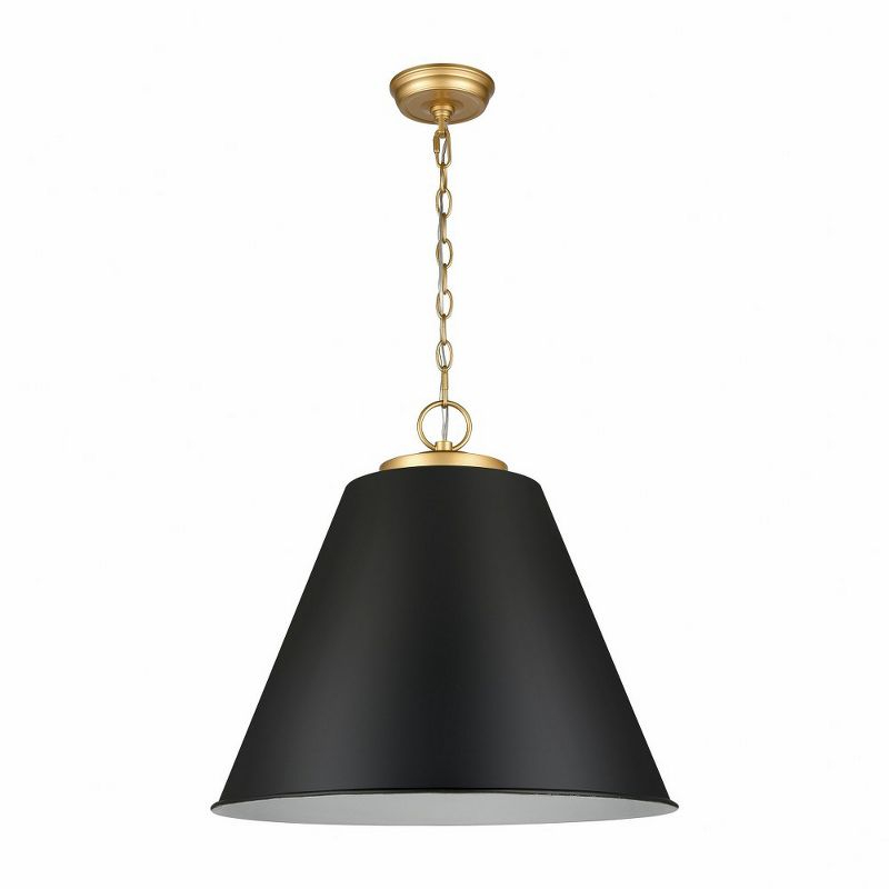 Elk Home Vellus 3 - Light Pendant in  Matte Black