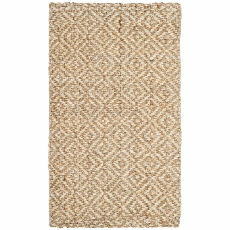 Natural Fiber NF261 Hand Woven Indoor Accent Rug - Ivory/Natural - 3'x5' - Safavieh