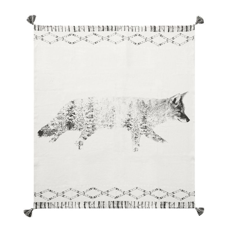 C&F Home Fox Forest Printed Throw Blanket