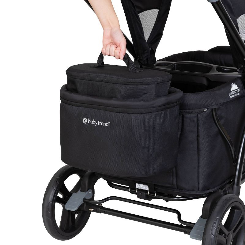 Baby Trend Stroller Wagon Deluxe Storage Basket - Black