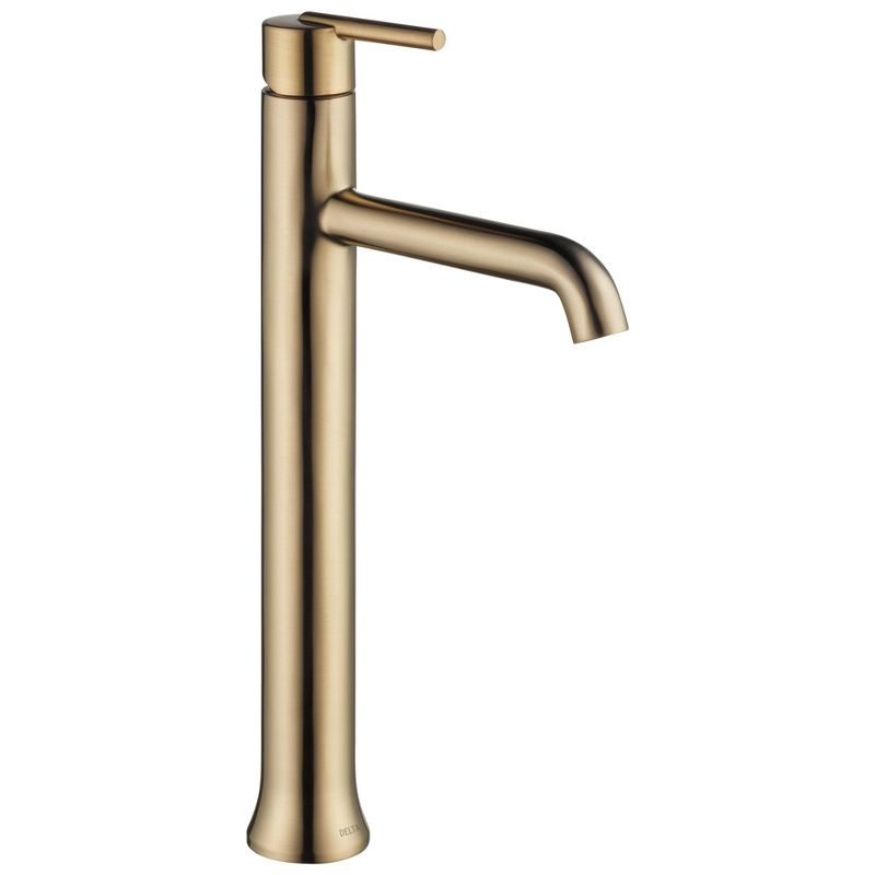 Trinsic Single Hole Vessel Bathroom Faucet, Single Handle Vessel Bathroom Sink Faucet