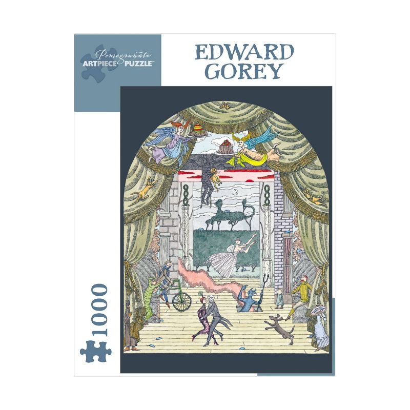 Pomegranate Edward Gorey Untitled Puzzle JIgsaw Puzzle - 1000pc