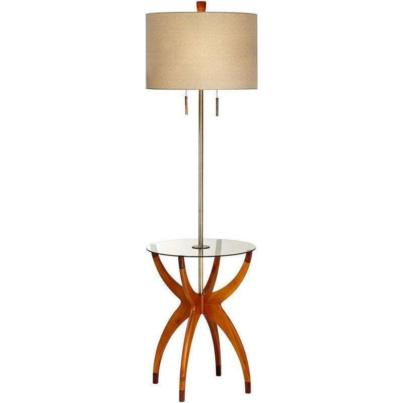 Pacific Coast Lighting Vanguard 64" Mid-Century Modern Tray Floor Lamp