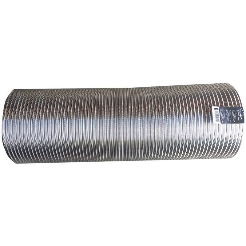 Builder's Best® Semi-Rigid Aluminum Duct, 8 Ft. (10 In. Diameter) in Silver