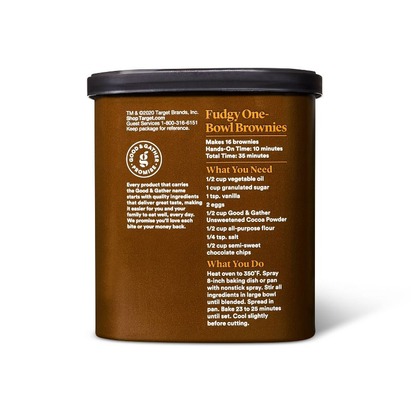 Natural Unsweetened Cocoa Powder - 8oz - Good & Gather™