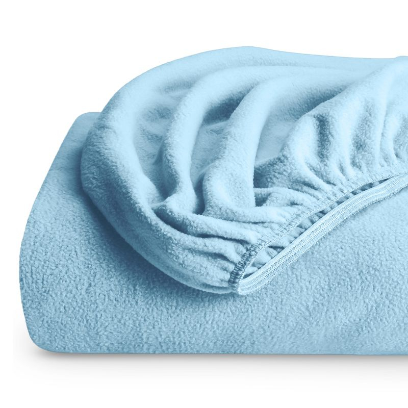 Bare Home Micro Fleece Super Soft Fitted Sheet