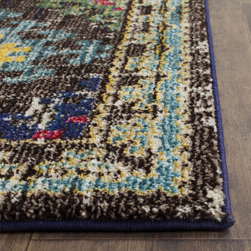 Monaco MNC244 Power Loomed Indoor Runner Rug - Multi - 2'2"x8' - Safavieh.