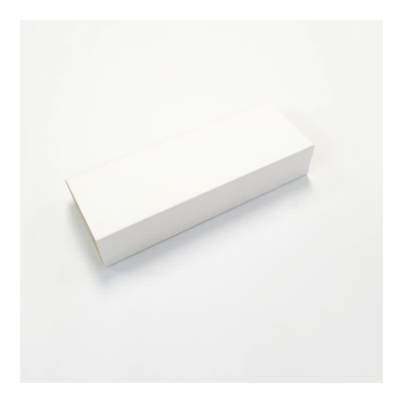 Amanti Art Blanco White Wood Picture Frame Opening Size 18x24 in.