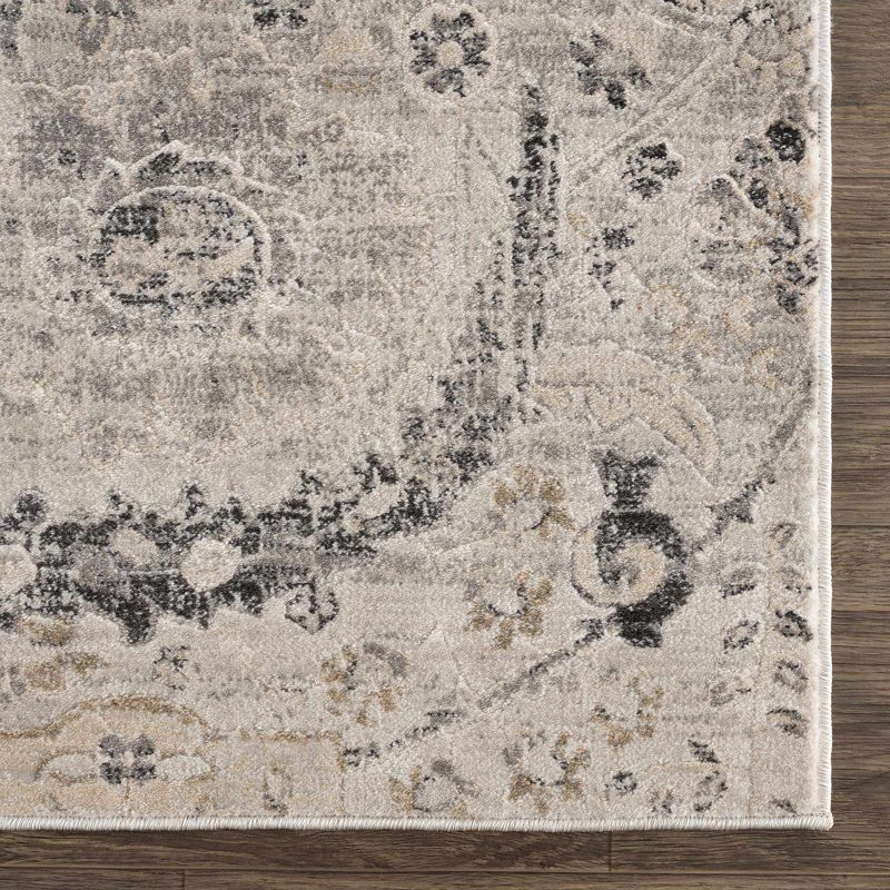 Hauteloom Rectangle Area Rug   Charcoal