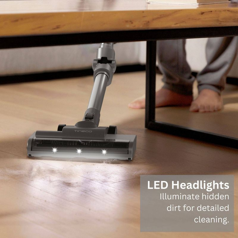 Tineco GO Flex Cordless Lightweight Stick Vacuum: HEPA Filter, Multi-Surface, Bagless, 2 Speeds, Lithium Ion Battery