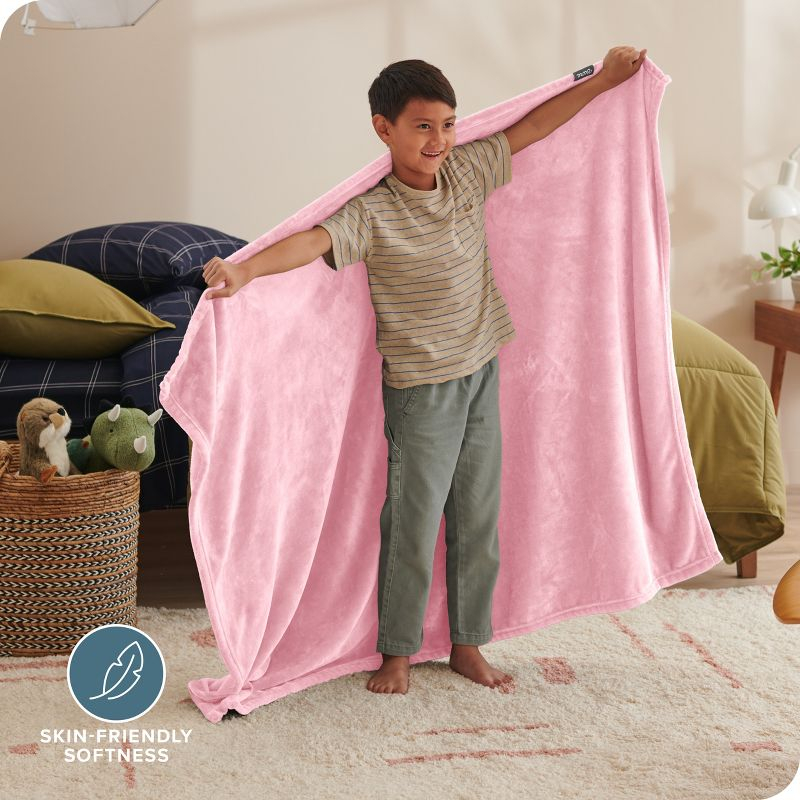 Bare Home Bare Home Microplush Fleece Blanket - Kid