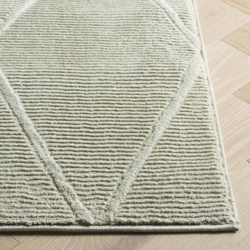 Revive REV104 Power Loomed Indoor Area Rug - 5'3"x7'7" - Sage - Safavieh