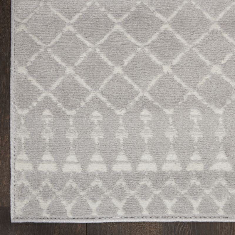 Nourison Whimsicle WHS02 Indoor only Area Rug - Grey 3' x 5'