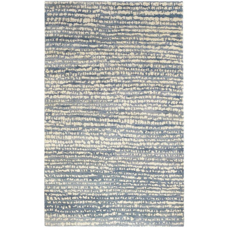 Shepherd Pewter Blue Hand Knotted Wool Rug