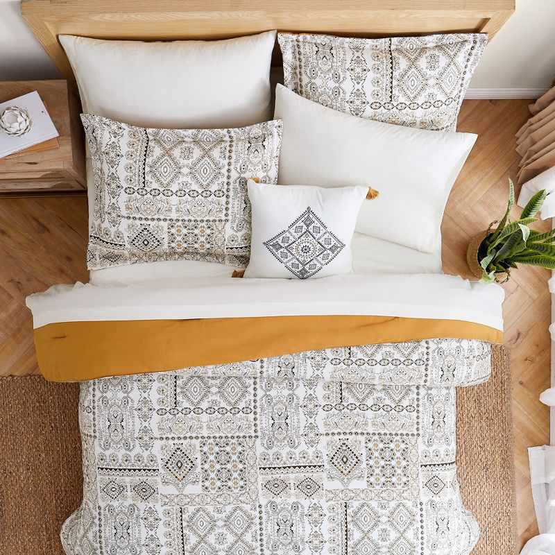 Modern Threads Printed Complete Bed Set Isla, Queen
