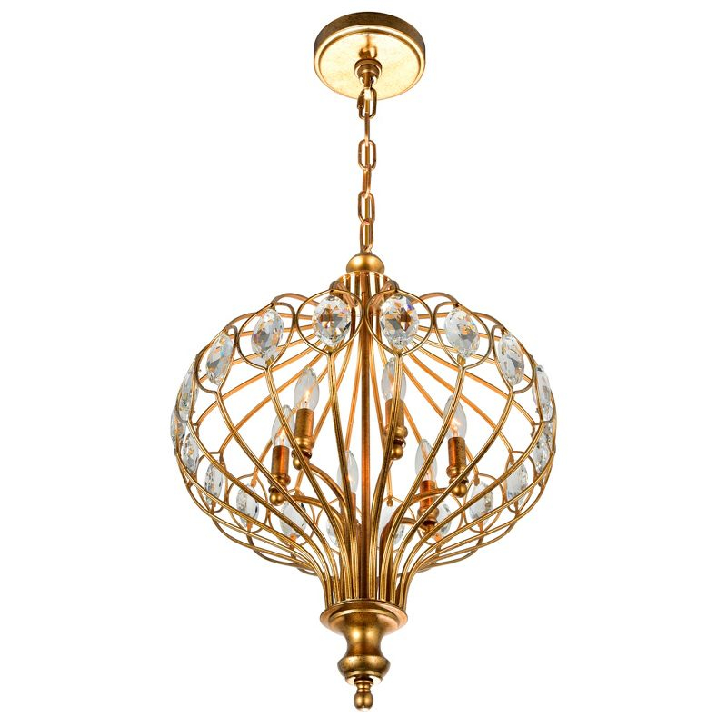 CWI Lighting,Altair 6 Light Chandelier With Antique Bronze Finish