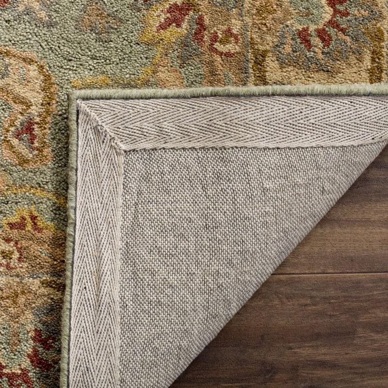 Antiquity AT311 Hand Tufted Runner Rug - Teal/Beige - 2'3"x10' - Safavieh.
