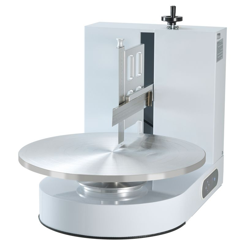 VEVOR Cake Decorating Machine, Cake Cream Spreading Coating Smearing Machine, Low Noise Cake Frosting Machine, Turntable with Adjustable Scraper
