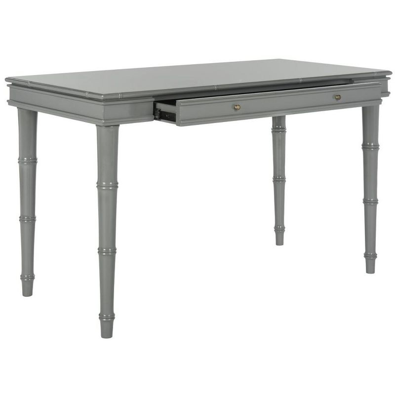 Noely  1 Drawer Writing Desk - DSK3500 - Grey - Safavieh
