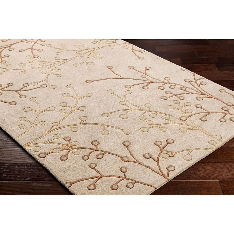 Mark & Day Le Havre 6' Round Tufted Indoor Area Rugs Taupe