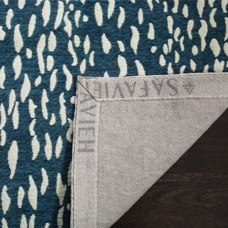 Marbella MRB657 Hand Loomed Accent Rug - Blue/Ivory - 2'3"x4' - Safavieh.