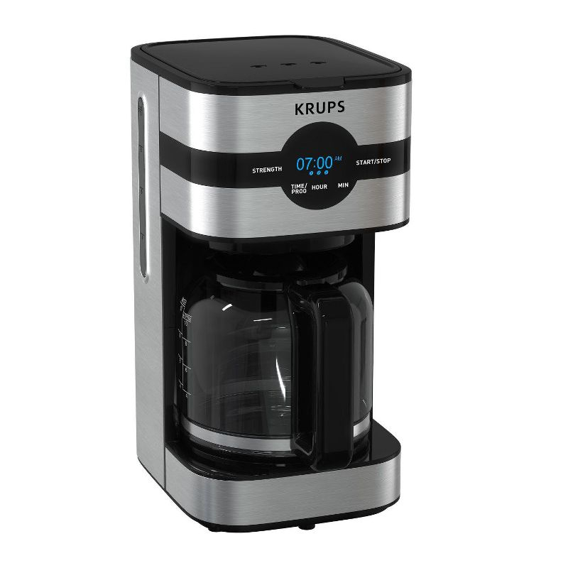 Krups 10 Cup Digital Coffe Maker, Simply Brew