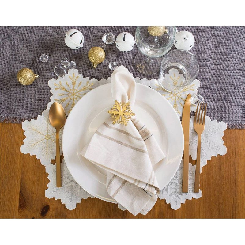 48" x 15" Jute Table Runner Gray - Design Imports