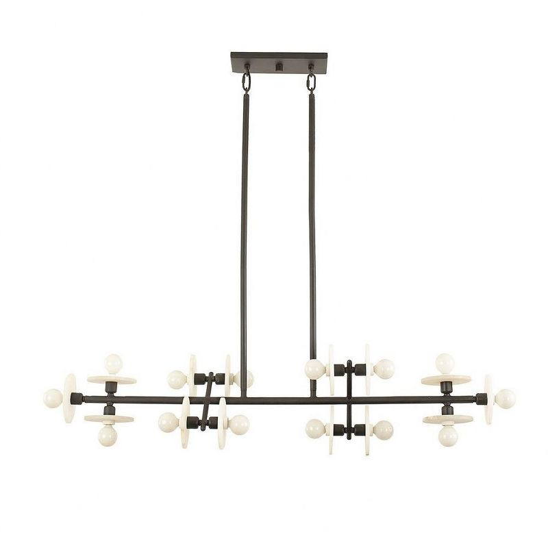 Savoy House Amani 14 - Light Chandelier in  Black Cashmere