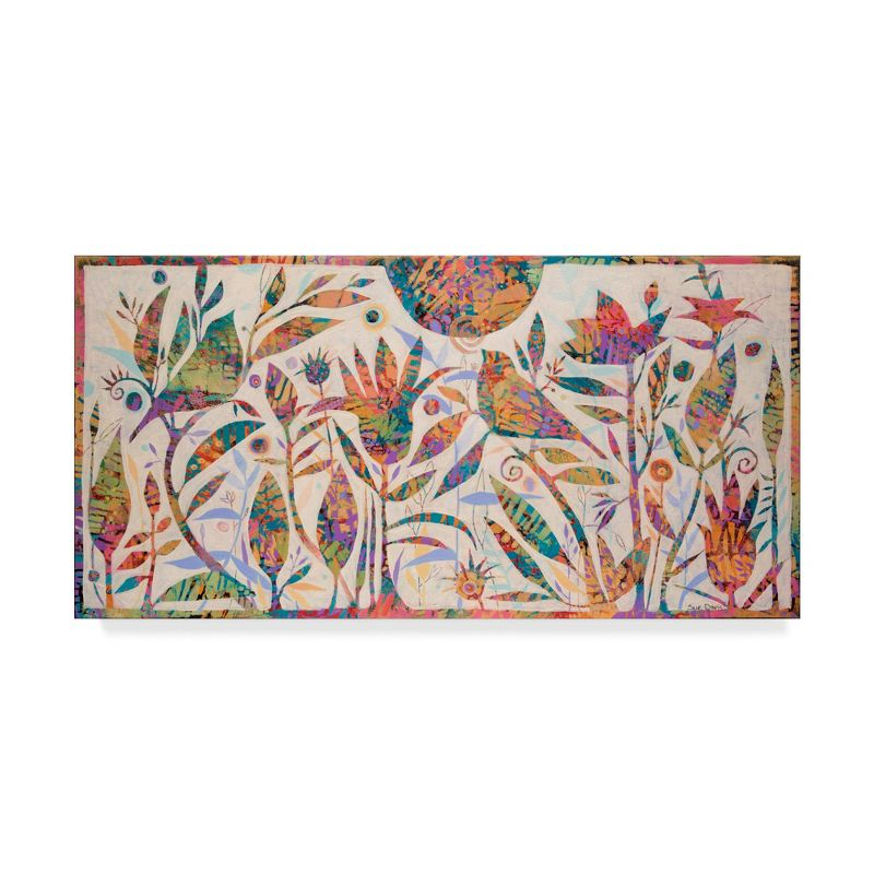 Sue Davis 'Summer Magic Abstract Modern' Canvas Art