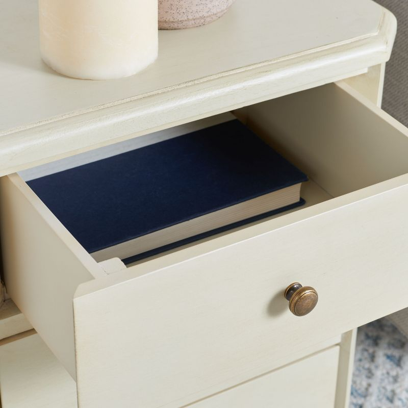 Joe Nightstand Withstorage Drawers - AMH6629 - Barley - Safavieh Couture