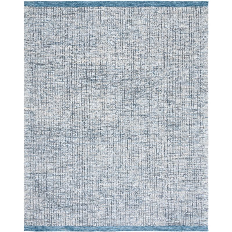 Metro MET151 Hand Tufted Indoor Area Rug - Ivory/Blue - 8'x10' - Safavieh