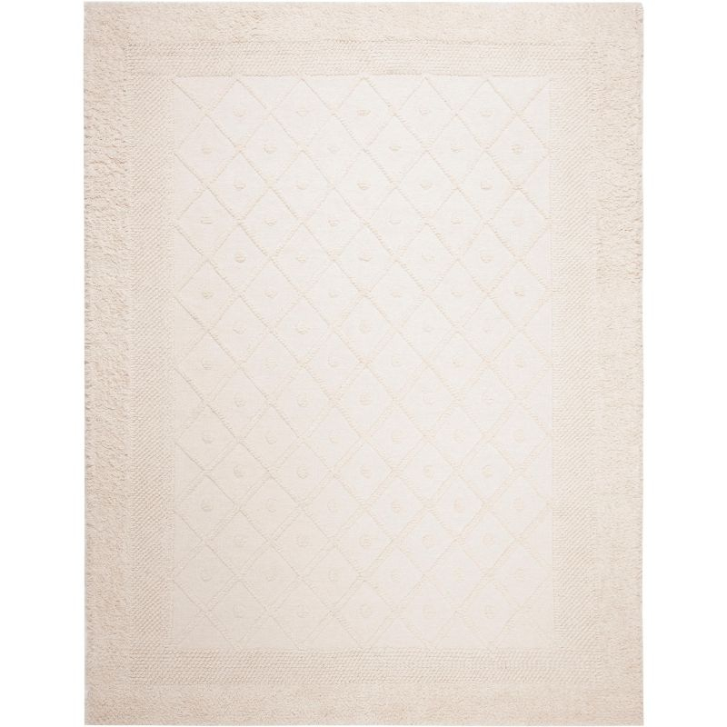 Kenya KNY952 Hand Knotted Area Rug - Ivory - 5'x7'6" - Safavieh