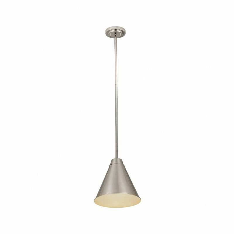 Z-Lite Eaton 1 - Light Pendant in  Polished Nickel
