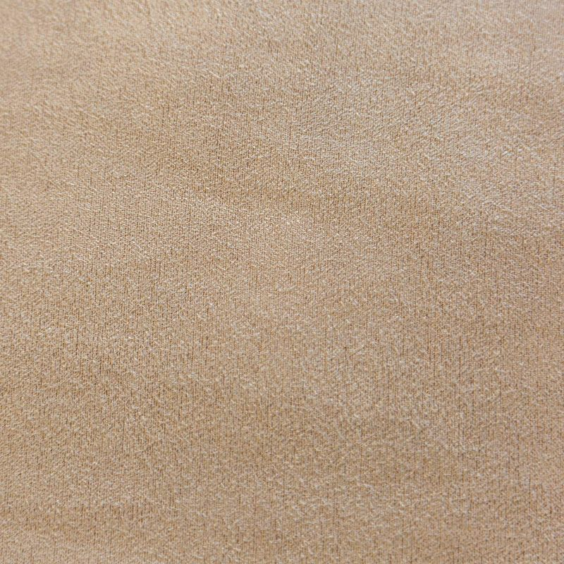 Monarch Specialties Curtain Panel 2Pcs Set  Room Darkening Grommet Living Room Bedroom Kitchen Micro Suede Polyester Beige Contemporary Modern