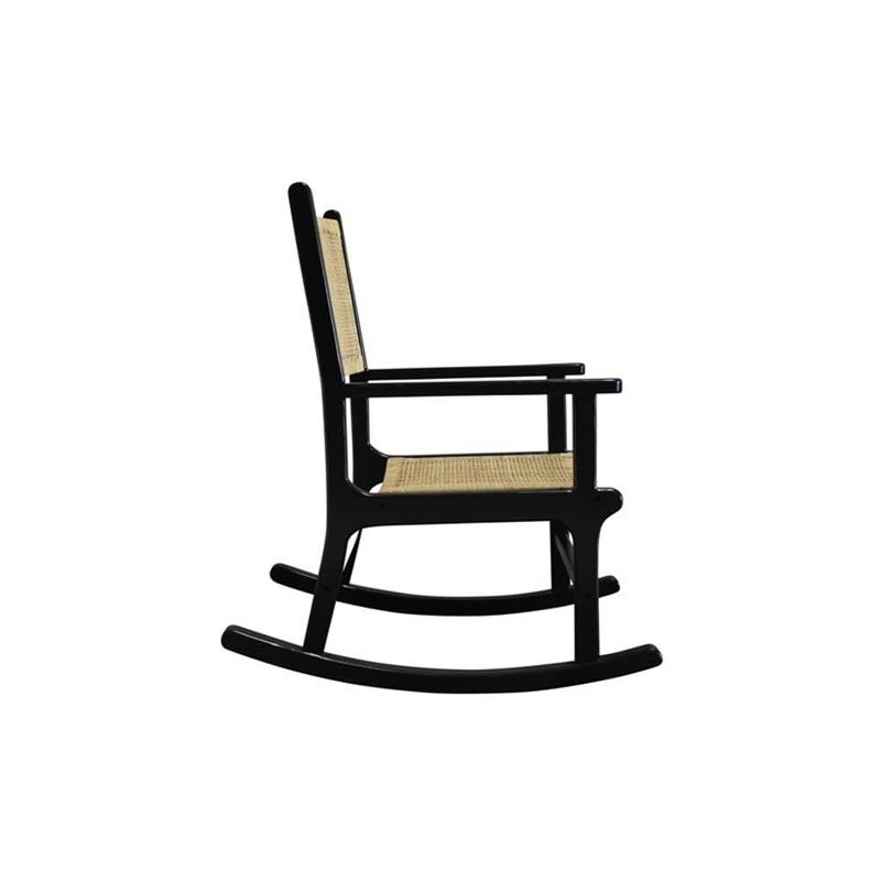 Carolina Living Karson Rocking Chair - Black