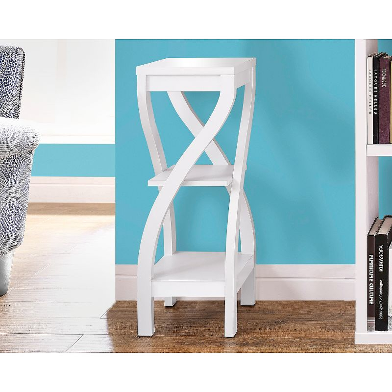 End Table White - EveryRoom: Rectangle Accent Table for Living Room, Adult Assembly, MDF Composite