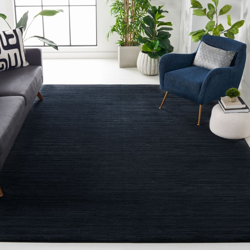 Vision VSN606 Power Loomed Area Rug - Black - 6'x9' - Safavieh.