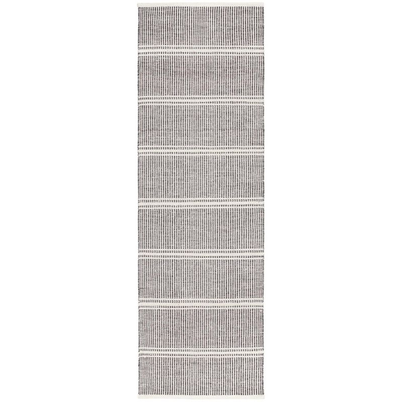 Malta Grey Handwoven Wool Rug