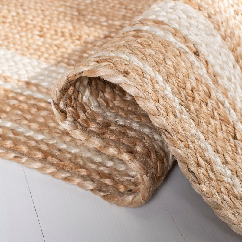 Natural Fiber NF823 Hand Woven Area Rug - Natural/Ivory - 4'x6' - Safavieh.