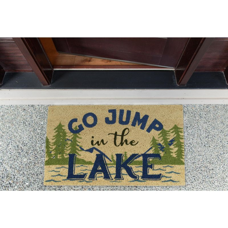 Design Imports  Jump In The Lake Doormat