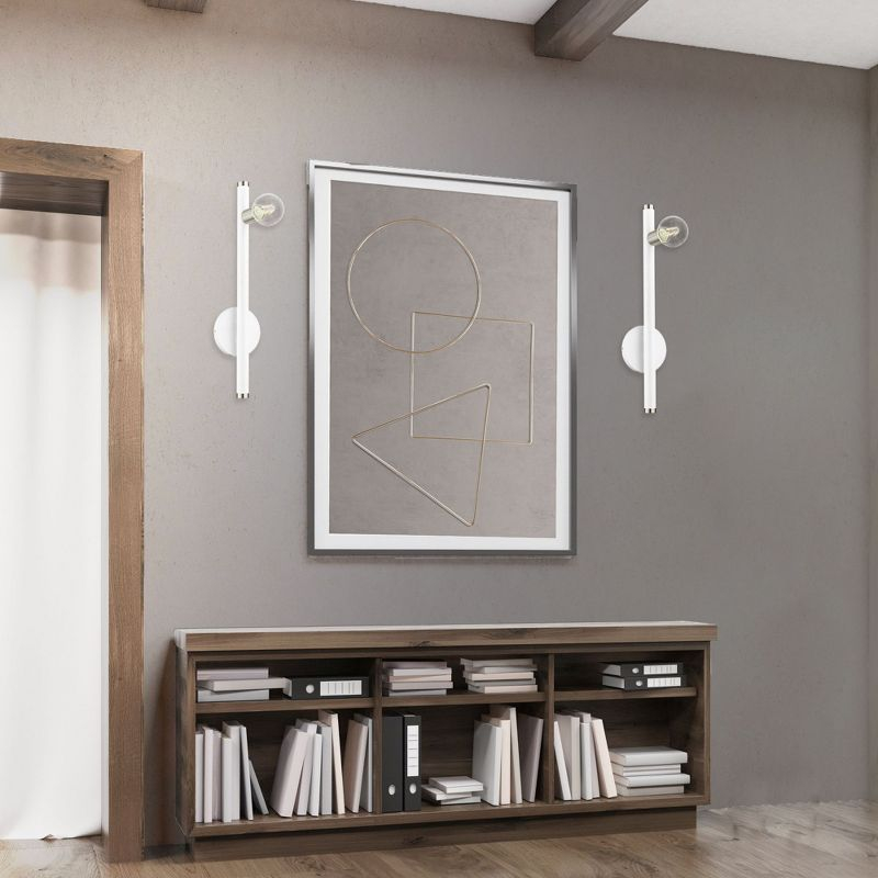 Livex Lighting Bannister 1 - Light Wall Light in  White
