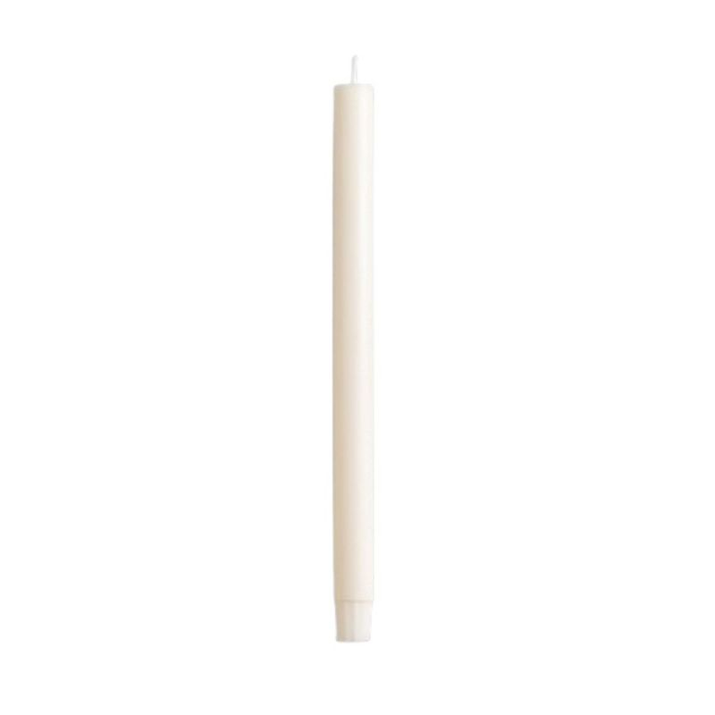 Aloha Bay White Unscented Palm Taper Candles - 4 ct