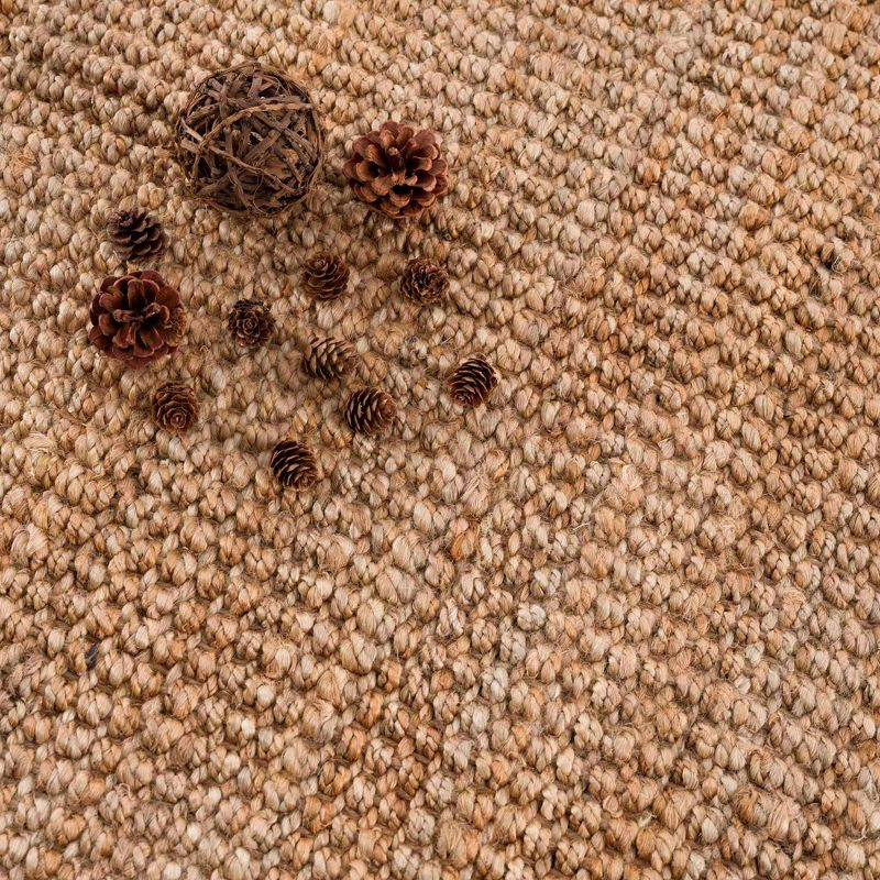 Hauteloom Rectangle Area Rug  Brown
