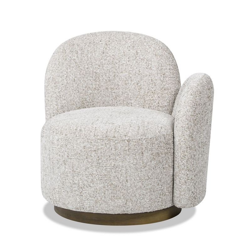 Jennifer Taylor Home Duo 31.5" RAF One-Arm Swivel Accent Chair