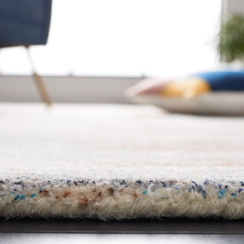 Restoration Vintage RVT113 Hand Tufted Area Rug - Blue/Brown - 8'x10' - Safavieh.