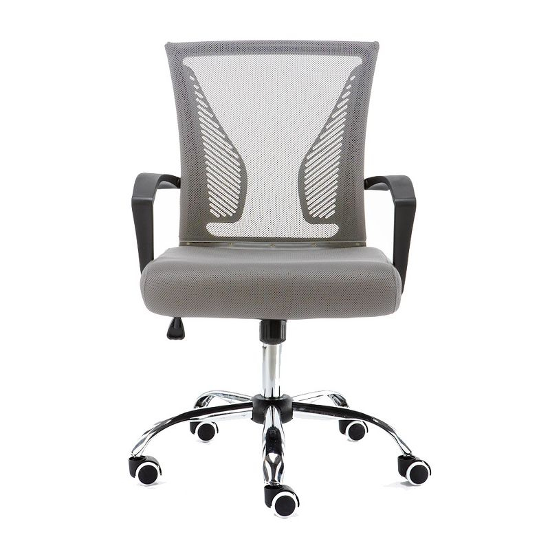 Modern Home Zuna Mid-Back Office Chair - Black/Gray