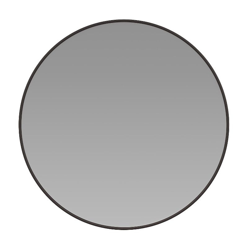 Flash Furniture Wall Mounted Mirror 36" Round Black (RHM003RD91MBBK)